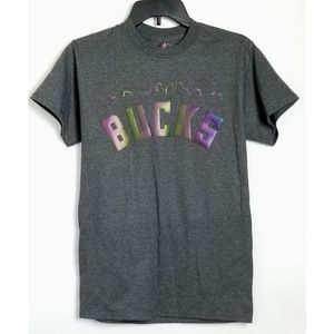 Majestic NBA Milwaukee Bucks Mens Fan T Shirt